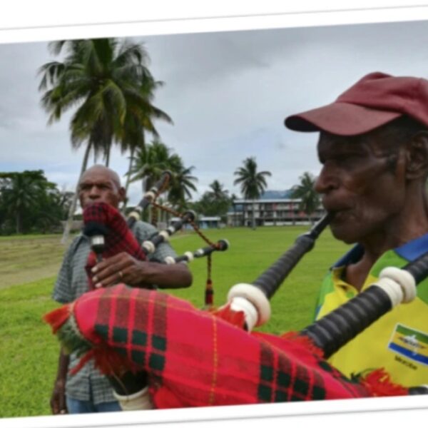 The old bagpipers who were played for the&hellip;