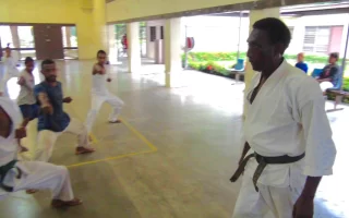 Sensei Luke Goa, still a soldier and fighter at 67