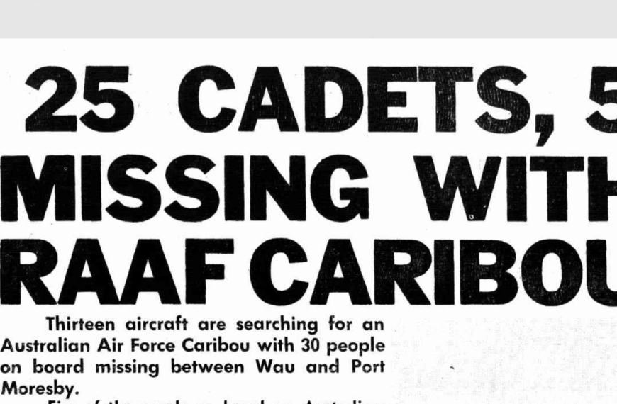 THE 1972 RAAF CARIBOU CRASH: A FLIGHT THAT&hellip;